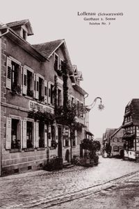 Geschichte Hotel-Restaurant Sonne Loffenau